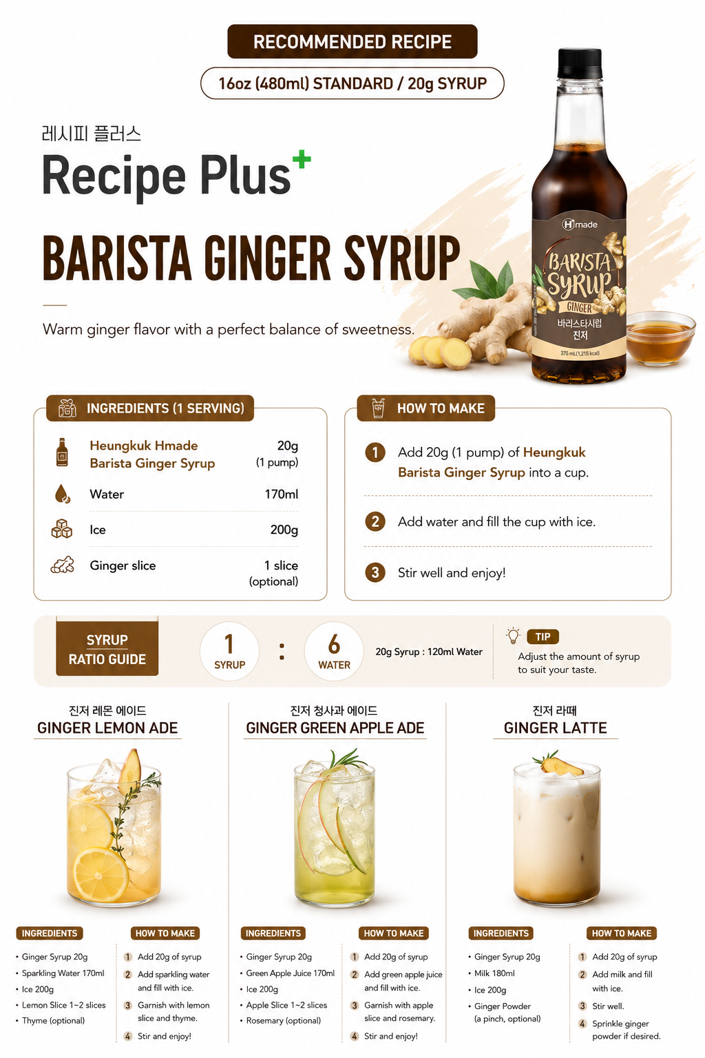 Barista Ginger Syrup