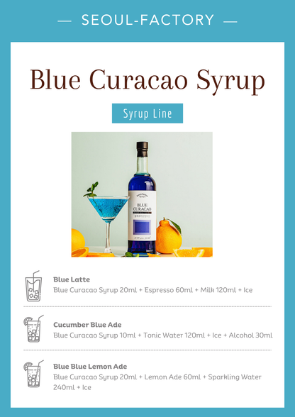 Blue Curacao Syrup