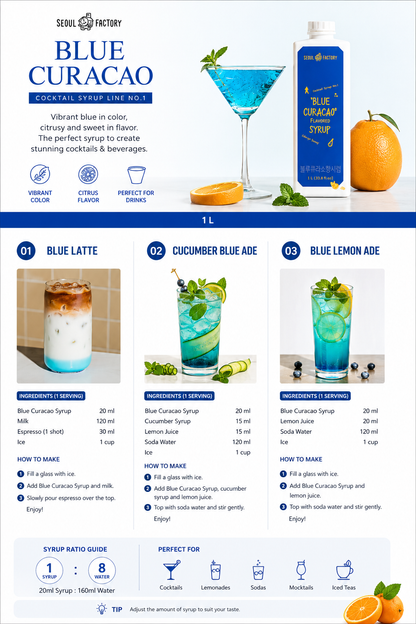 Blue Curacao Syrup