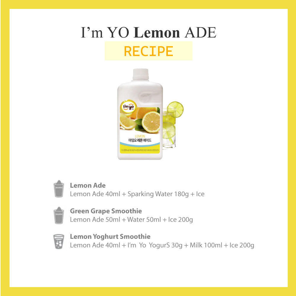I'myo Lemon Ade Base