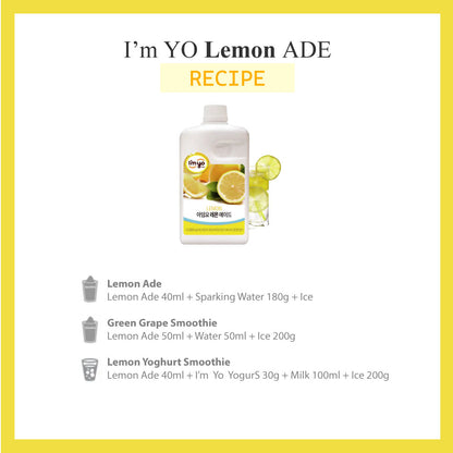 I'myo Lemon Ade Base