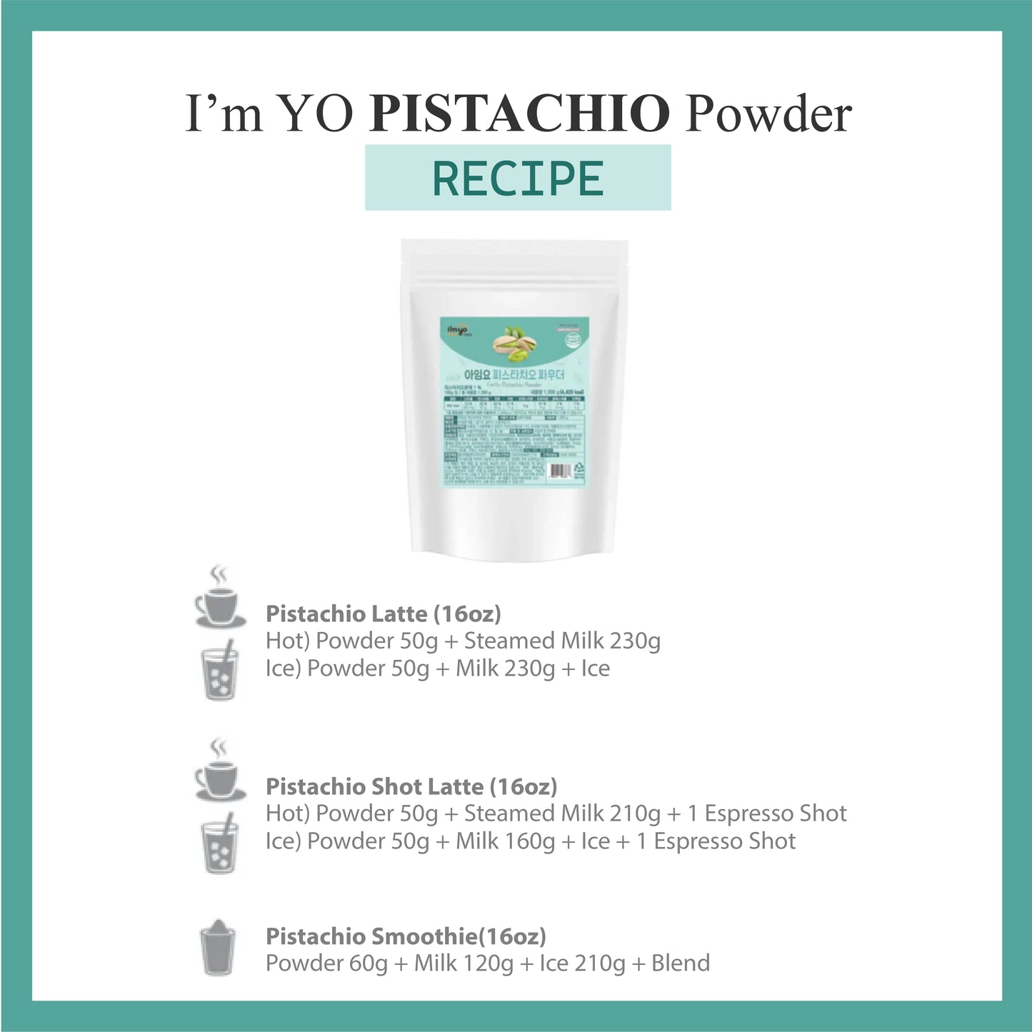 I'myo Pistachio Powder