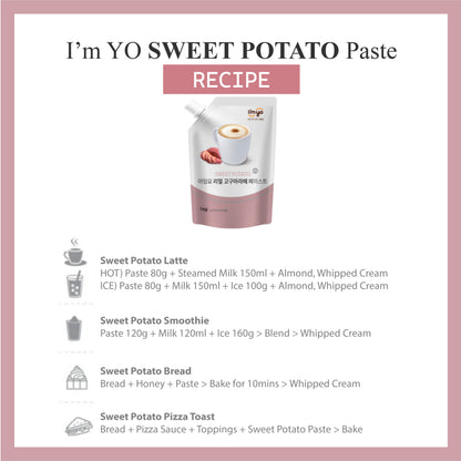 I'myo Real Sweet Potato Latte Paste